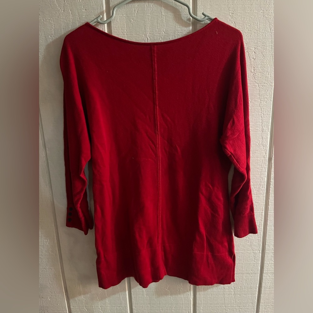 Red sweater